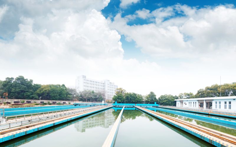 hệ thống đạt quy chuẩn xử lý nước thải sinh hoạt
