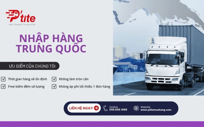 công ty nhập hàng Trung Quốc Ptite