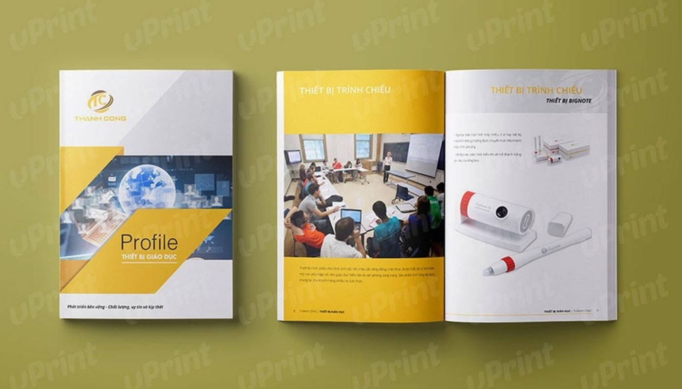 Mẫu in catalogue giá rẻ của uprint Mẫu in catalogue giá rẻ của uprint