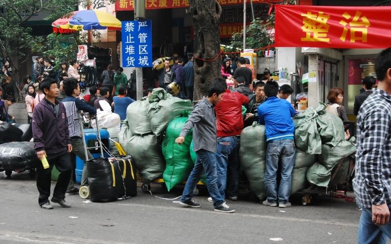 Sau khi đi đánh hàng về